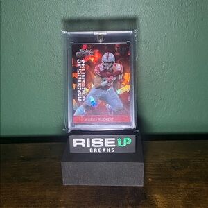 2021 wild card alumination Jeremy Rucker holo lux Splintered 162/199.